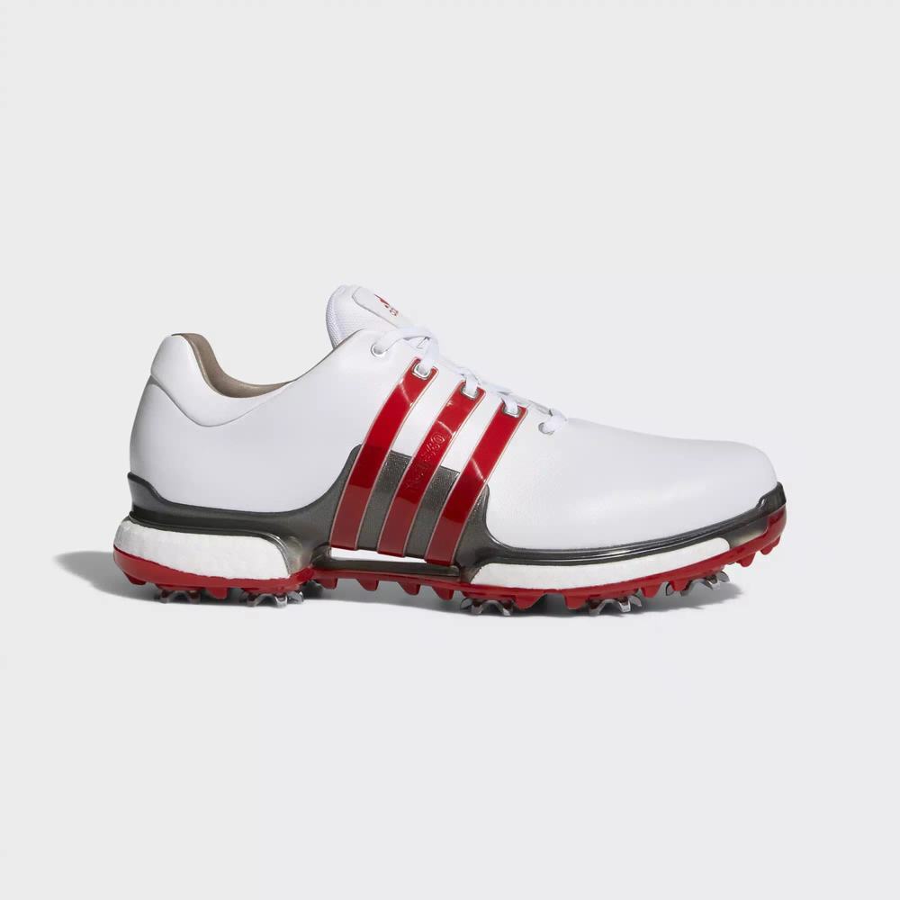Adidas Tour 360 Boost 2.0 Tenis De Golf Blancos Para Hombre (MX-10047)